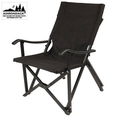 Adirondack アディロンダック マイクロチェア　ブラック2個セット Adirondack アディロンダック マイクロチェア ブラック2個セット